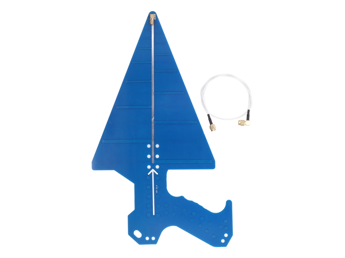 Antena De Detección Direccional De 0,6-10 Ghz Para Análisis De Espectro Y Señal Con Ganancia De 6-9 Dbi.