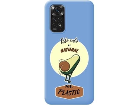 Carcasa Xiaomi Redmi Note 11 TUMUNDOSMARTPHONE Silicona Líquida Dibujos Natural Azul
