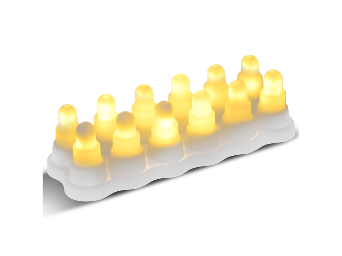 12 Velas Led Sin Llama Con Alimentación Usb: Decoración Acogedora Para Fiestas, Bodas Y Regalos.
