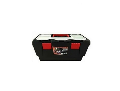 Caja Para Herramientas 19' Bricolaje Con Bandeja Extraible 47X24X22Cm BRICMAN