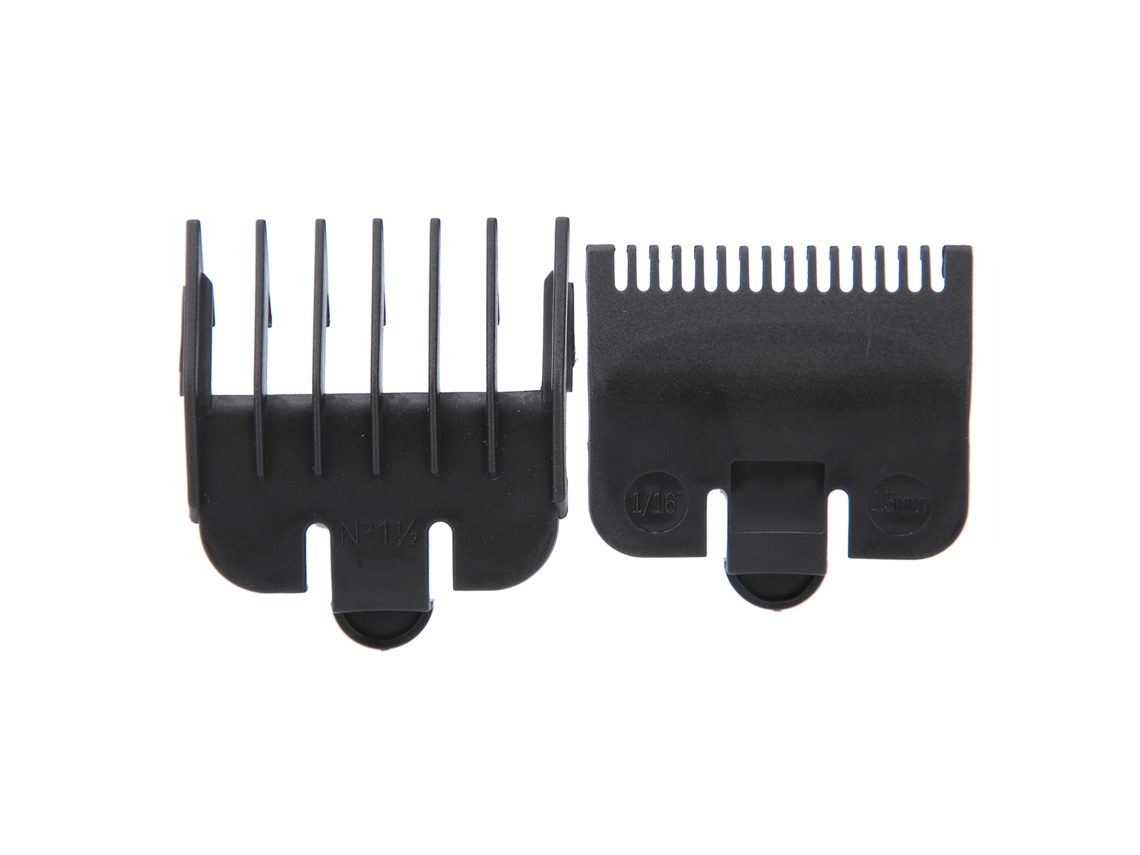 Guías De Recambio Para Cortapelos Profesionales, Protectores De Pelo, Peines Para Cortapelos, Suministro De Tijeras De Pelo Negro