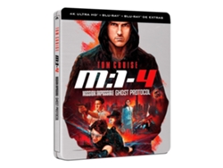 Mission: Impossible Ghost Protocol 4K Ultra Hd + Blu-Ray Extras Steelbook /