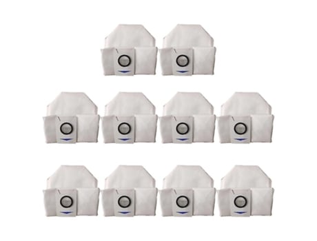 10 piezas para Ecovacs Deebot X1 Omni Turbo Robot aspiradora bolsas de polvo