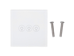 Rebe-interruptor Inteligente De Luz Wifi Con Táctil, Control Por Voz, Regulable Y Cronómetro Para Tuya 90-250v
