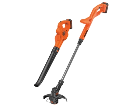 Black & Decker ST1823GWC18-QW - Cortabordes 18V + Soplador 18V