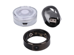 Anillo Inteligente (pantalla Táctil, Resistente Al Agua 5atm) Rastreador De Actividad Física