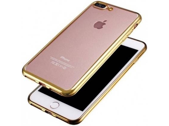 Funda iPhone 7 Plus, 8 Plus Gel Dorado