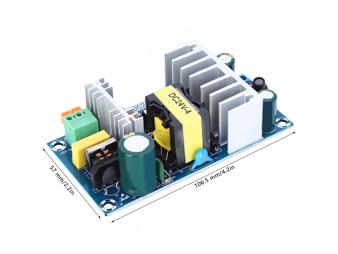 Regulador De Voltaje Placa De Potencia Switch 220v Ac A 24v Dc 100w 4a-6a Accesorio Eléctrico