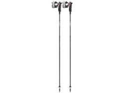 Bastón LEKI ALPINO Pólos Carbon 12 3d Prateado 125 cm