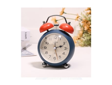 Alarma de mesita de noche convexa de 3 pulgadas, reloj despertador silencioso para niña, reloj personalizado con luz nocturna, reloj Boutique para ...