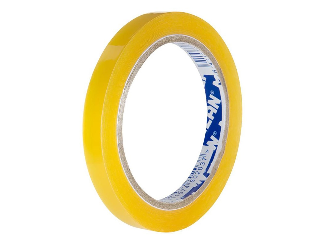 Fita Adesiva Amarelo Claro Transparente 12 Mm X 66 M Transparentemilan