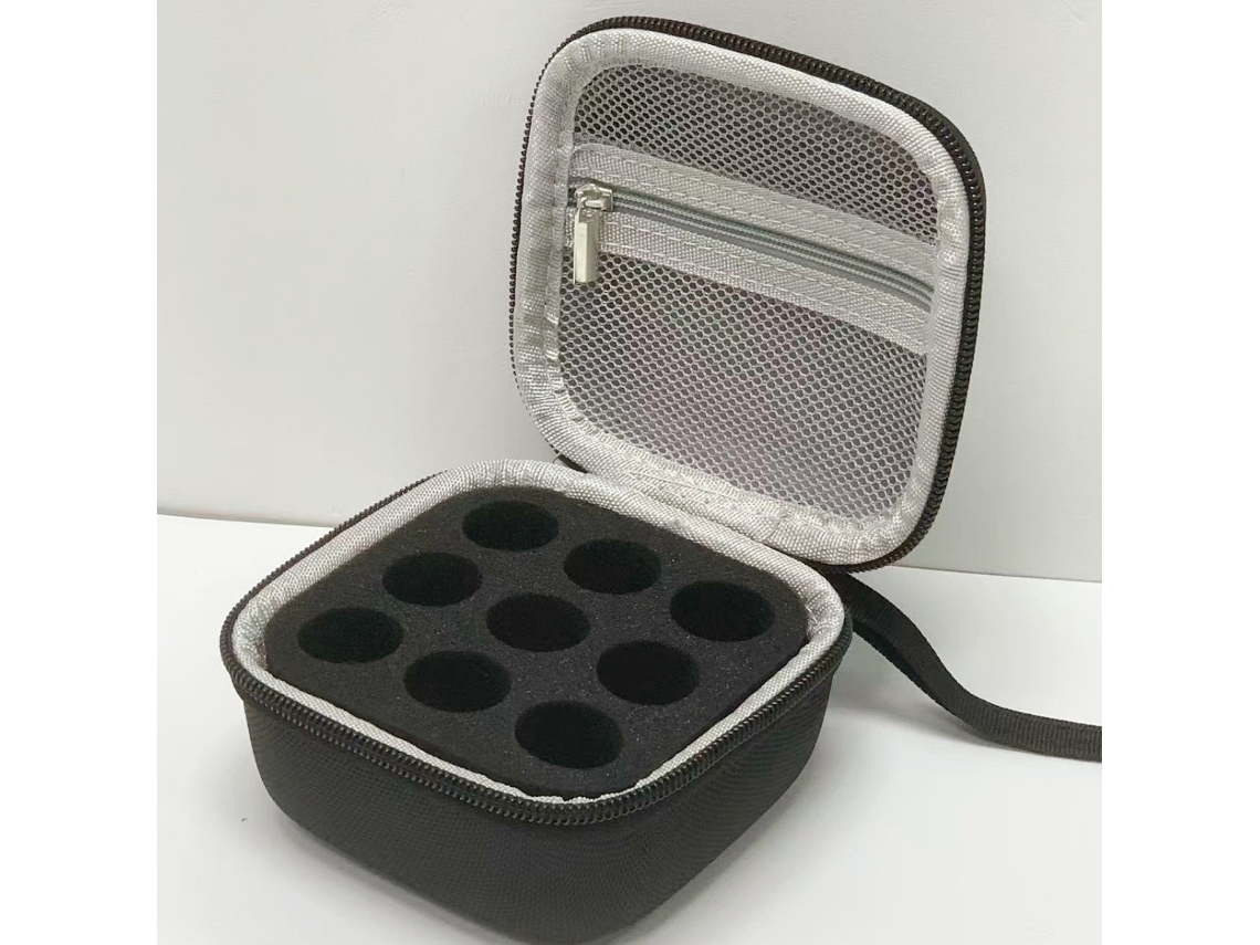 Caja de almacenamiento de insulina, 9 compartimentos para viales U-100, 100 viales de 10 ml Hexinyigjly