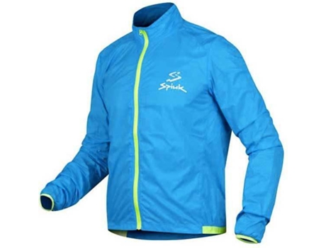 Abrigo para Hombre SPIUK Anatomic Wind Azul para Ciclismo (S)