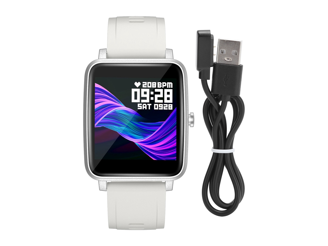 Relógio Esportivo Inteligente Bluetooth Com 12 Modos Ip68 Resistente À Água Smart Band Cinza Espacial