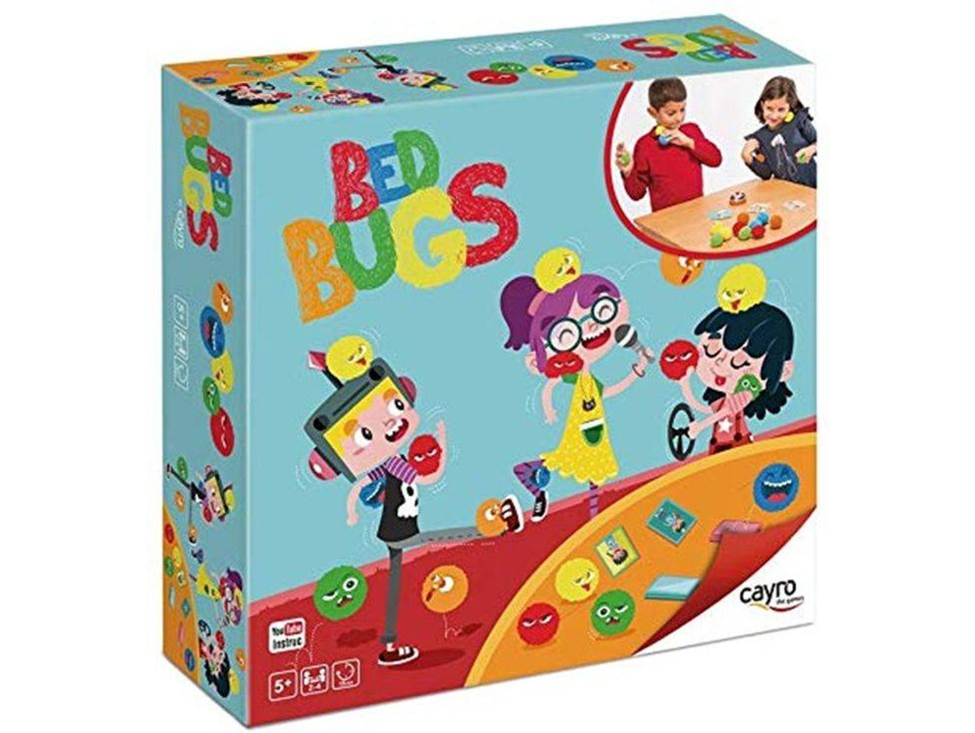 Juego de Mesa CAYRO Bed Bugs Atrapa Las Chinches