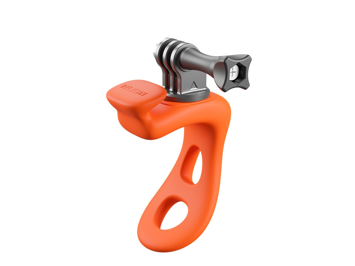 Soporte de vendaje elástico de silicona Szsmart para GoPro Ace Pro DJI Insta Naranja