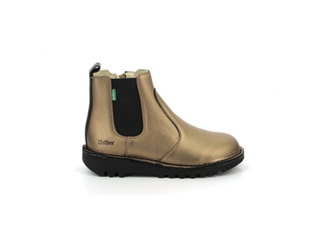 Botas de Niña KICKERS Kick Yoto Dorado (33)