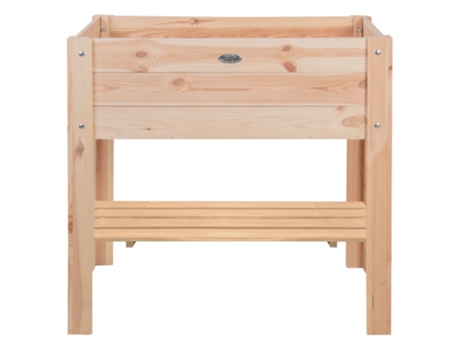 Esschert Design Arriate de cultivo con patas L color natural S