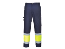 Pantalón Ligero Combat Bicolor De Alta Visibilidad Naranja Marino / Xl