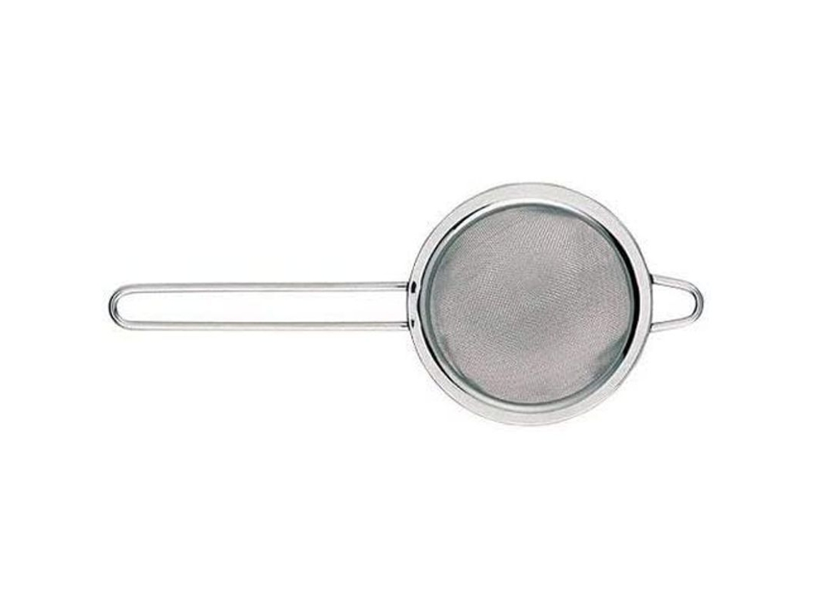 Colador De Té De Acero Inoxidable Brillo Diámetro 75 Mm Color Plata Lavavajillas Seguro