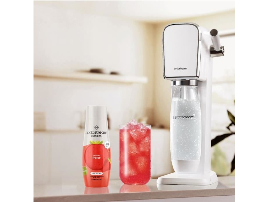 Concentrados Sodastream Lote de 6 Concentrados de Fresa Sin Azúcar Hasta 54l de Bebidas 440 ml
