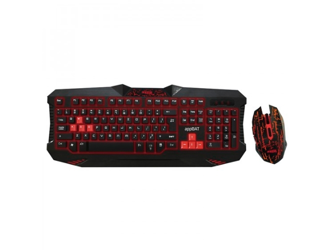 Teclado + Ratón Teclado Gaming APPROX Iluminacion (Teclado Numérico)