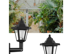 2026-lámpara De Pared Solar Con Sensor Led Hexagonal Para Jardín, Camino Y Cerca