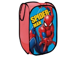 Contêiner de Armazenamento 36X36X58 Cm Spiderman Vermelhomarvel