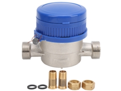 Medidor Mecánico De Agua Fría Bsp 1/2 Ts-s3002e Con Indicador Para Uso Doméstico - Caudal 1,5 M³/h