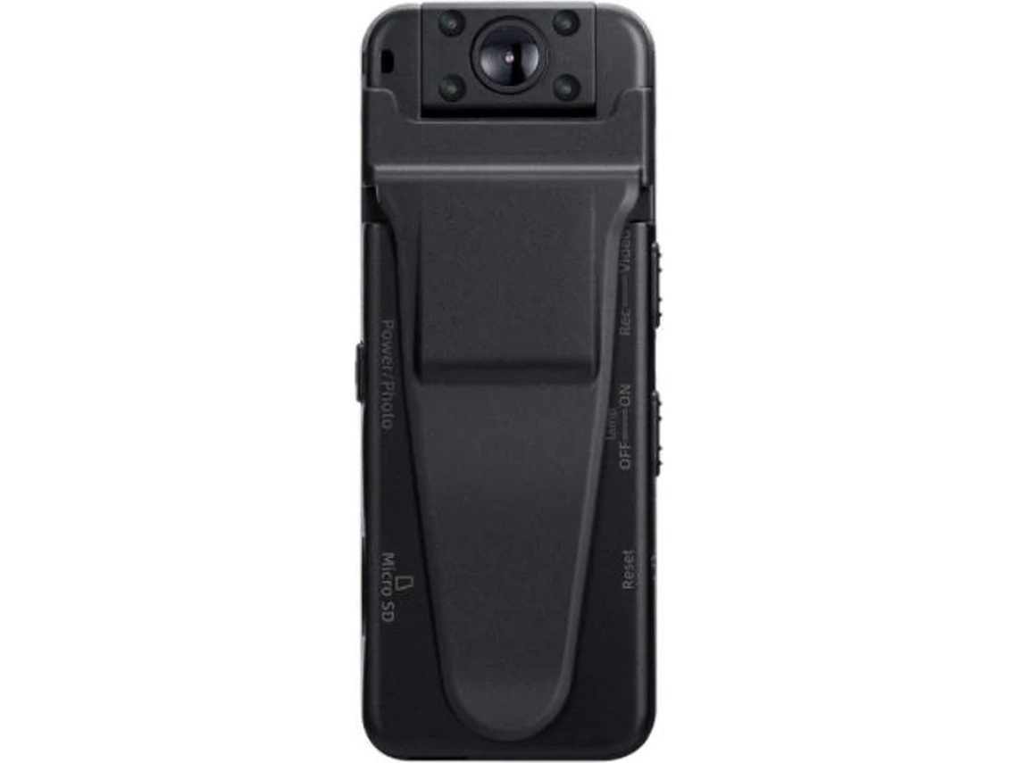 Mini cámara espía 1080P HD portátil DV bucle de detección de movimiento para casa/oficina negro Yizhood
