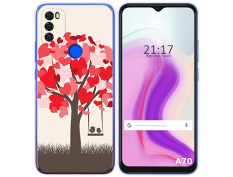 Carcasa Blackview A70 TUMUNDOSMARTPHONE Dibujos Multicolor
