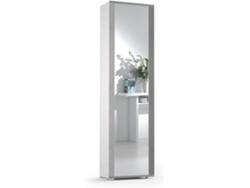 Armario DMORA Blanco (Aglomerado de Melamina - 50x182x32 cm)