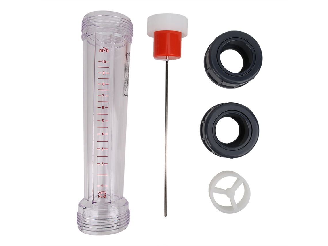 Caudalímetro De Plástico Lzs-40 (d) De Alta Precisión Para Líquidos, 1-10 M³/h