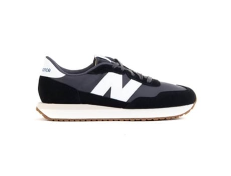 Zapatillas Deportivas NEW BALANCE 237 (Negro - Cuero Natural, Tejido- 41,5)