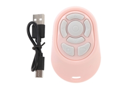 Anillo De Control Remoto Bt5.2 Con Desplazamiento Para Vídeos Cortos, Móviles Y Tabletas, Control Inalámbrico, Rojo Claro.