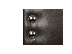 CABECERO LIRIO POLIPIEL CHOCOLATE 210