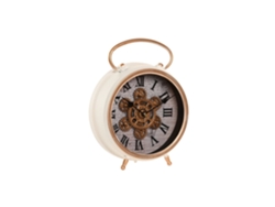 Reloj Sobremesa Metal Cristal Movimiento 23,5x8x30cm
