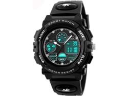 Reloj De Pulso Deportivo Masculino Militar Doble A Prueba De Agua Multifuncional Ledyuysan