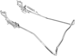 Caballete doble para bicicletas de 26 pulgadas, fabricado en metal.
