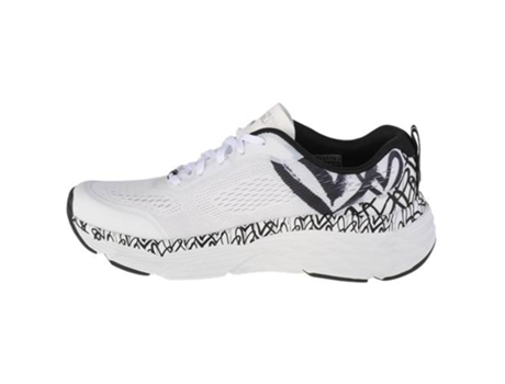 Zapatillas Deportivas SKECHERS Max Cushioning Elite Mujer (Negro, Blanco - Tela, Material Sintético - 35)