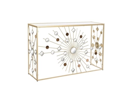 Consola DKD HOME DECOR (Metal - Muticolor)