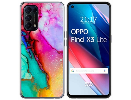 Carcasa Oppo Find X3 Lite TUMUNDOSMARTPHONE Dibujos