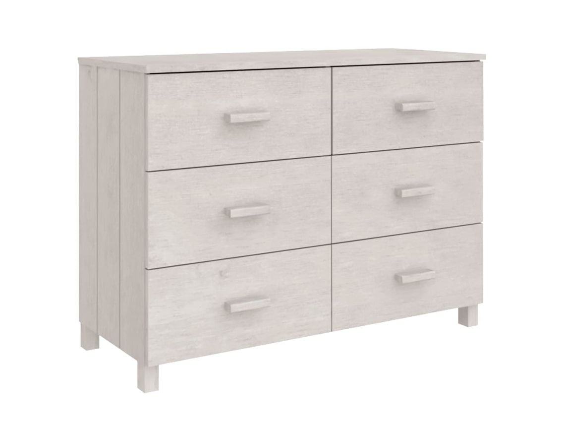 Aparador VIDAXL Blanco Madera (113x40x80 cm)
