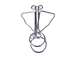 Rompecabezas De Anillos Metálicos Con Hebilla, Juego Mental Para Niños Y Adultos, Alivio Del Estrés