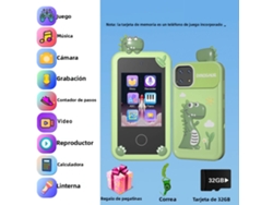 Móvil de cuna de unicornio (verde) con 20 historias y 10 juegos para smartphone