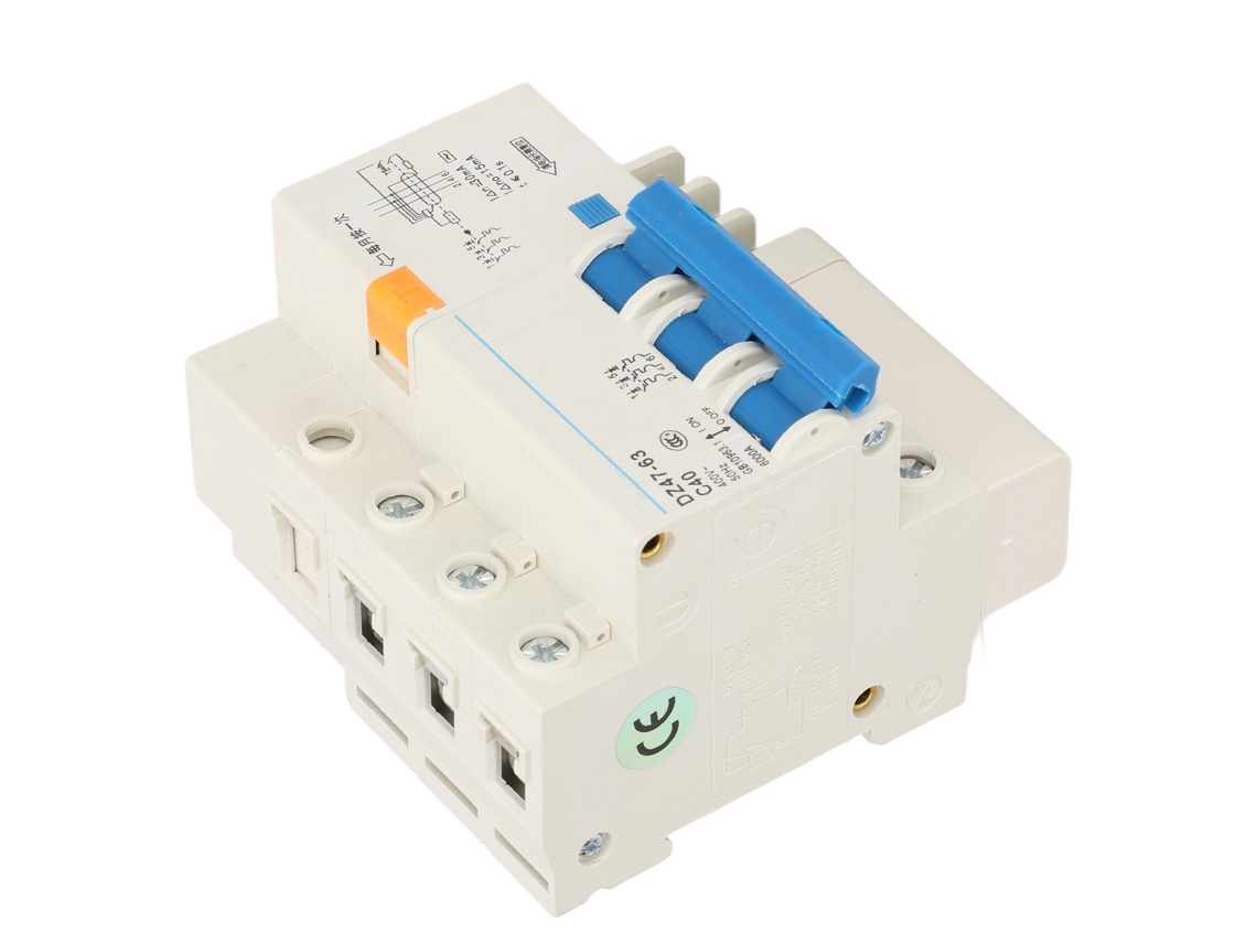 Omni-interruptor De Circuito Miniatura 3p 40a 6000a Montaje Din Rail Protección Circuito 400v