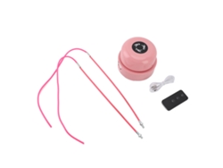 Máquina Automática De Saltar La Cuerda Con Conteo Electrónico, 10 Velocidades, Batería De 2000 Mah, Material Abs.