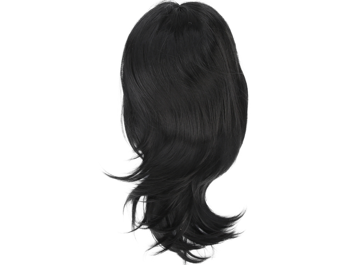 2026-peluca De Pelo Negro Natural Para Mujer Para Fiesta Y Cosplay