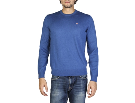 Camiseta Manga Comprida Napapijri Azul