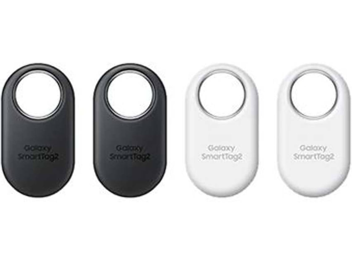 SmartTag2 SAMSUNG Galaxy (2 Negras y 2 Blancas)